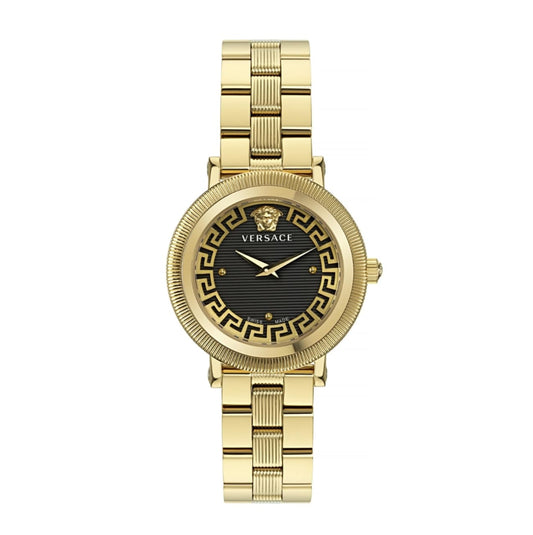 Versace Greca Flourish Women’s Watch – Gold Edition (35mm)