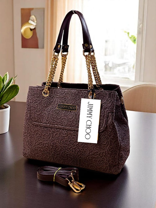 Jimmy Choo Style Medium Handbag – Premium Quality