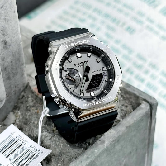 G-Shock GM-2100 Silver Metal Edition